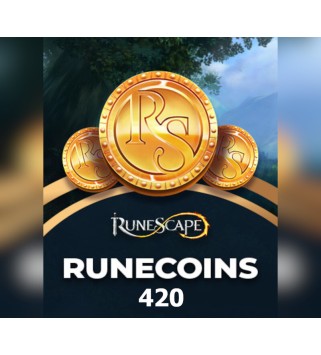 RuneScape - 420 RuneCoins Manual Delivery Steam Key GLOBAL